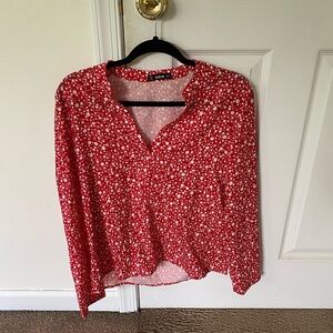 Red Work Shirt